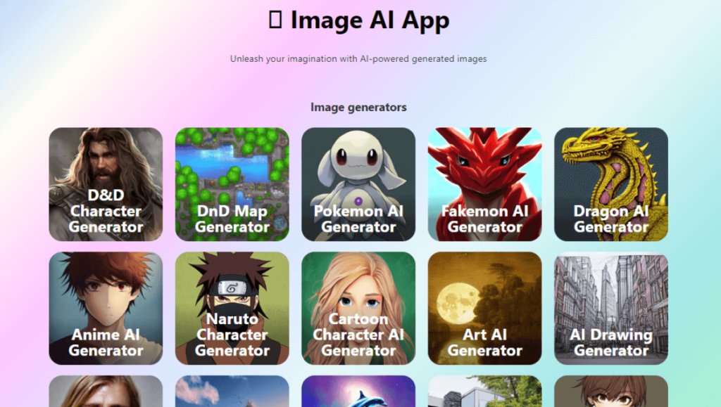 Image AI App