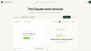 Claude Mark Remover